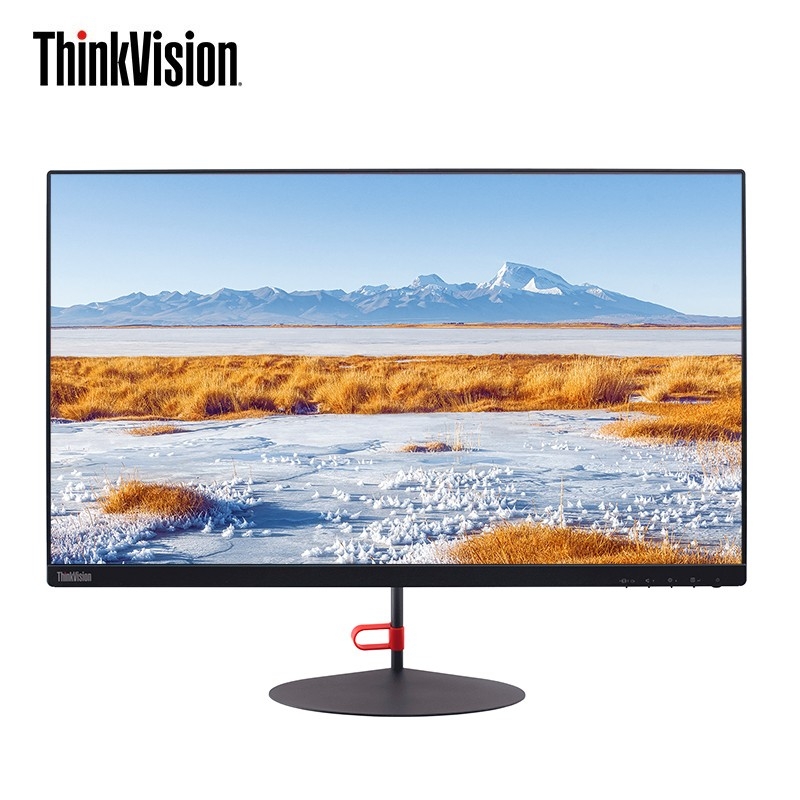 聯(lián)想（ThinkVision）27英寸IPS屏2K原生濾藍光纖薄邊框 99%sRGB 內置音箱 電腦顯示器（HDMI/DP接口）X27q-2l