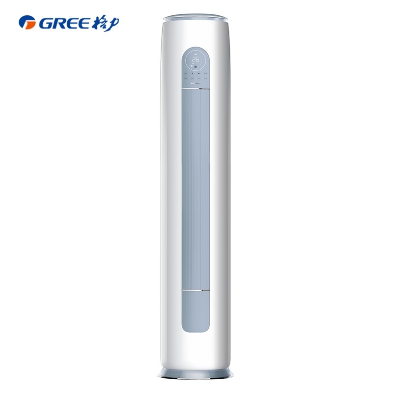 格力（GREE）3匹 云逸-Ⅱ 新一級能效 變頻冷暖 自清潔 智能 圓柱空調立式柜機KFR-72LW/NhGm1BAj