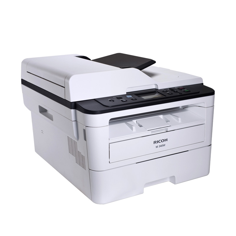 理光（Ricoh）M 340W A4黑白激光三合一多功能一體機（雙面打印/復印/掃描/有線(xiàn)/無(wú)線(xiàn)）